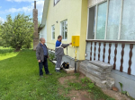 Газопровод ввели в эксплуатацию в псковской деревне Подбережье