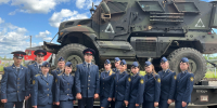 Курсанты в Пскове встретили поезд Минобороны «Единство в памяти. Сила в подвиге» - ПЮИ ФСИН России
