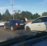 Два автомобиля столкнулись на мосту имени 50-летия Октября в Пскове - Pln-Pskov.Ru