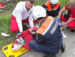 Водитель иномарки выехал на встречную полосу и протаранил автомобиль в Псковском округе