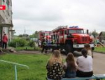 Квартира загорелась в жилом доме в Новосокольниках