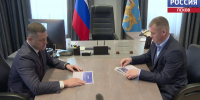Михаил Ведерников обсудил развитие Дновского МО с новым главой - ГТРК Псков