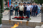 Председатель Псковского областного суда принял участие в торжественной церемонии возложения цветов  к Могиле Неизвестного солдата.