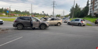 Ребенок пострадал в столкновении двух автомашин на дублере улицы Инженерной в Пскове - Pln-Pskov.Ru
