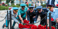 В Пскове состоялось памятное  мероприятие в честь Дня освобождения города от  немецко-фашистских захватчиков - МЧС Псковской области