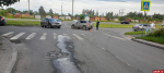 Ребенок пострадал в столкновении двух автомашин на дублере улицы Инженерной в Пскове