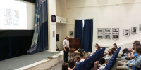 С творчеством выдающегося русского живописца познакомил молодых художников сотрудник Пушкинского pаповедника - Pln-Pskov.Ru