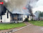 Возгорание произошло в одном из частных домов Псковского района
