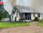 Возгорание произошло в одном из частных домов Псковского района