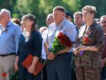 Церемония перезахоронения останков бойцов Красной армии прошла в Псковском районе