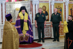 В День крещения Руси в главный храм Росгвардии доставили иконы небесных покровителей отрядов спецназа ведомства