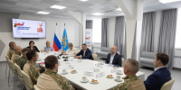 Михаил Ведерников обсудил с руководством и инструкторами филиала Центра «ВОИН» их работу в регионе и зоне спецоперации - Губернатор Псковской области