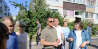 Общественная территория между домами № 7, 9 и 12 в Писковичах - InformPskov.Ru