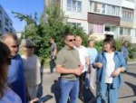 Михаил Ведерников оценил благоустройство общественной территории в Псковском округе