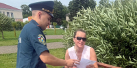 Специалистами УНДиПР на территории Себежского района  проведен профилактический  рейд - МЧС Псковской области