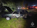 Автомобиль Volkswagen горел на улице Дружбы в Великих Луках