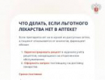 Что делать, если в аптеке нет льготных лекарств: объясняем в карточках