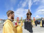 Памятник княгине Ольге открыли у псковского аэропорта