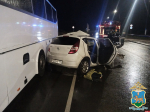 Появились фото с места смертельного ДТП с автобусом в Островском районе