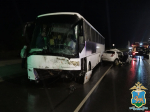 Появились фото с места смертельного ДТП с автобусом в Островском районе