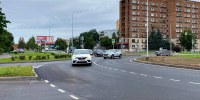 В Пскове завершили ремонт на круговом перекрёстке улиц Инженерной и Индустриальной - Pln-Pskov.Ru