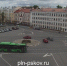 Момент ДТП на Октябрьской площади Пскова попал на видео - Pln-Pskov.Ru