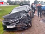 Двухлетняя девочка пострадала в ДТП с тремя автомобилями в Псковском районе