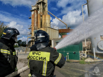 Комплексные учения по ликвидации разлива нефтепродуктов на территории Асфальтобетонного завода
