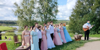 Пушкинская «Болдинская осень» на два дня случилась в «Михайловском». ФОТО - Pln-Pskov.Ru