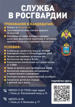 Служба в росгвардии