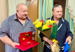 Медаль «50 лет совместной жизни» вручили семье Дмитриевых из Писковичей
