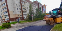 Новый асфальт появился на нескольких улицах в Пскове - Pln-Pskov.Ru