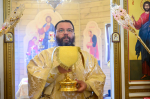Митрополит Матфей совершил Божественную Литургию в храме блаженной Ксении Петербургской в Пскове