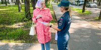 Специалисты ОНДиПР провели профилактический рейд жителям Великих Лук - МЧС Псковской области