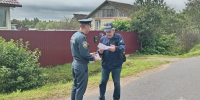 Жителям Гдовского района напомнили пожарную безопасность - МЧС Псковской области