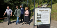 Губернатор отметил благоустройство Петровской горы в Себеже - Правительство Псковской области