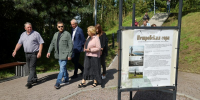 Губернатор оценил благоустройство Петровской горы в Себеже - Pln-Pskov.Ru
