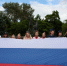 Флаг России развернули у памятника в Пскове - InformPskov.Ru