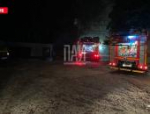 Автомобиль подожгли в Острове