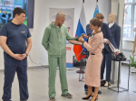 В Псковской области участникам СВО вручили первые комплекты адаптивной одежды