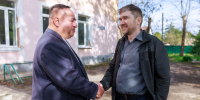 Завершающийся капремонт псковской школы №13 оценил Алексей Севастьянов - Pln-Pskov.Ru