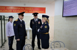 Заместитель начальника Управления кадров ФСИН России – начальник отдела нормативно-правового регулирования государственной службы кадров Александр Рузин находится в рабочей поездке в Пскове