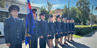 Курсанты Псковского филиала университета приняли участие в митинге, посвященном Дню воинской славы России - ПЮИ ФСИН России