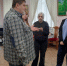 Директор «Михайловского» Георгий Василевич с юными посетителями выставки «Пушкинской строкой». Фото: Пушкинский заповедник - InformPskov.Ru