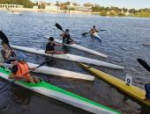 Псковичи выиграли медали чемпионата и первенства Великого Новгорода по гребле на байдарках и каноэ