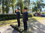 Курсанты Псковского филиала университета приняли участие в торжественном митинге в честь 213-й годовщины Бородинского сражения