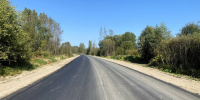 Дорожное полотно обновили на улице Пожиговской в Пскове - Псковская правда