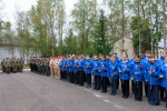 Памятник погибшим вертолётчикам открыли в Острове в региональную памятную дату