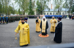 Митрополит митрополит Матфей совершил заупокойную литию по воинам-вертолетчикам, погибшим при выполнении воинского долга
