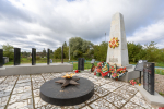 Преображение воинского мемориала в деревне Ершово. ФОТОРЕПОРТАЖ
